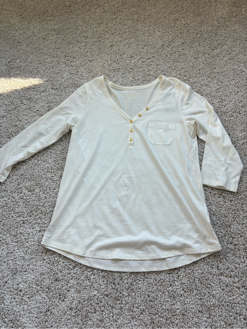 Lilly Pulitzer Palmetto Top in Resort White